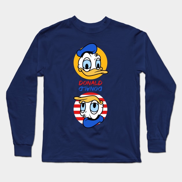 Donald Donald Long Sleeve T-Shirt by atizadorgris